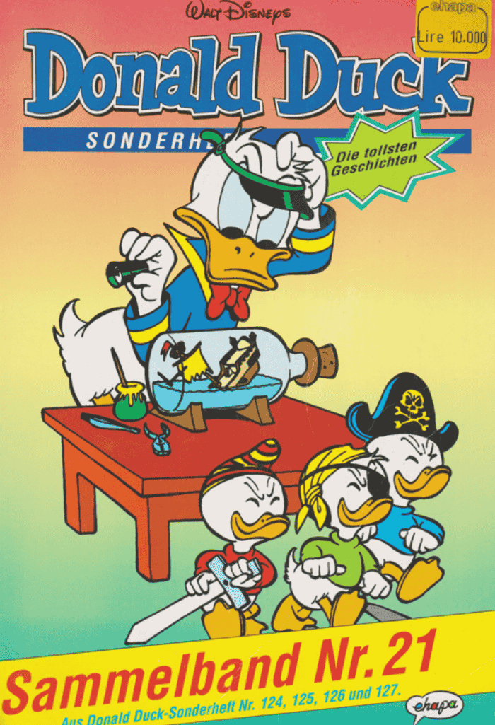 Die tollsten Geschichten von Donald Duck Sammelband (Deutsch) - Beispielfoto